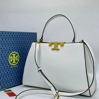Tory Burch Eleanor Satchel – Premium Women Bag (White)