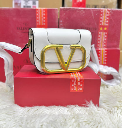 V-a-l-e-n-t-i-n-o Garavani Supervee Small Women Bag (White)