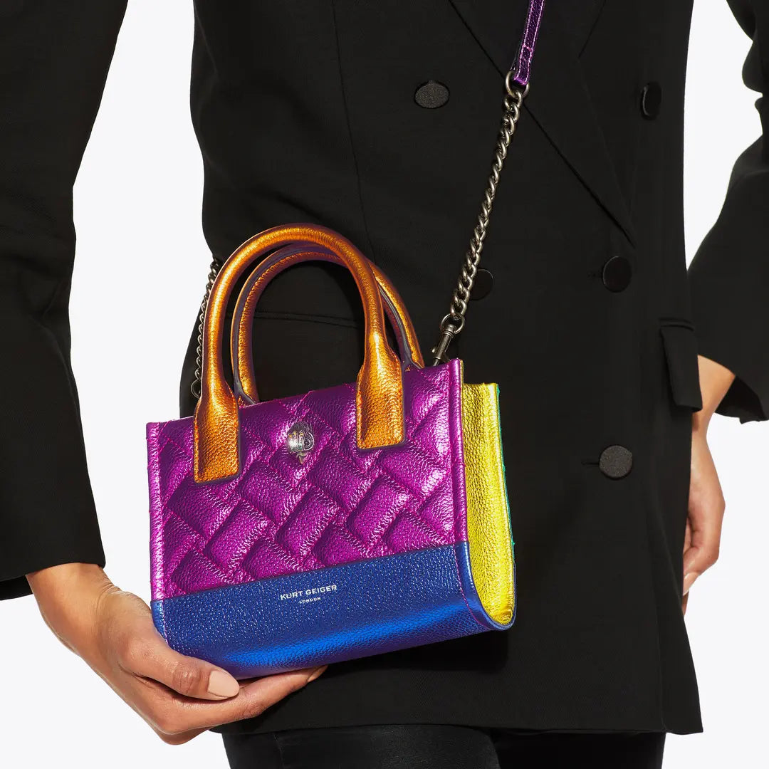 Trendy Women Bag - Kurt Geiger-Inspired Master Quality Handbag with Long Belt (Multi Colours)