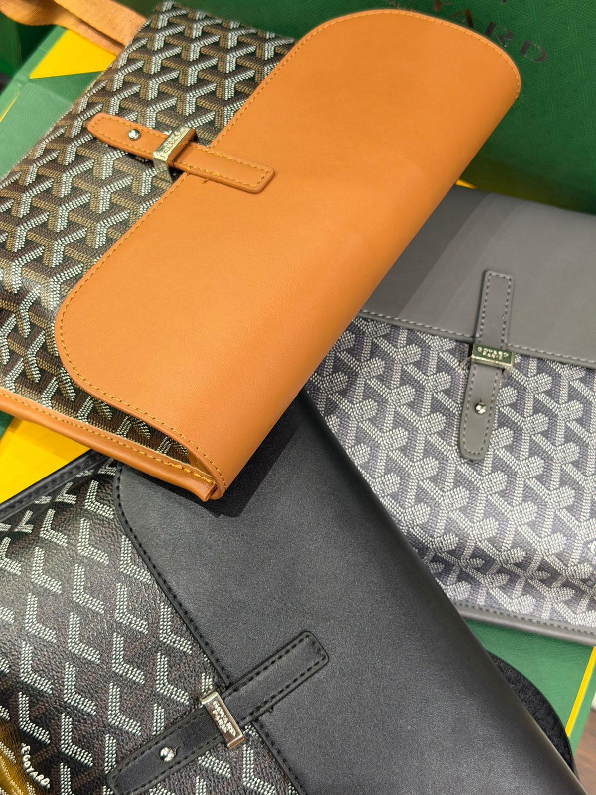 GOYARD COURSier MESSENGER BAG – Women Bag (Black)